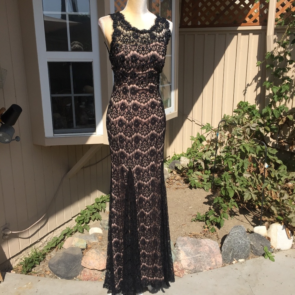 Betsy and Adam embellished gown